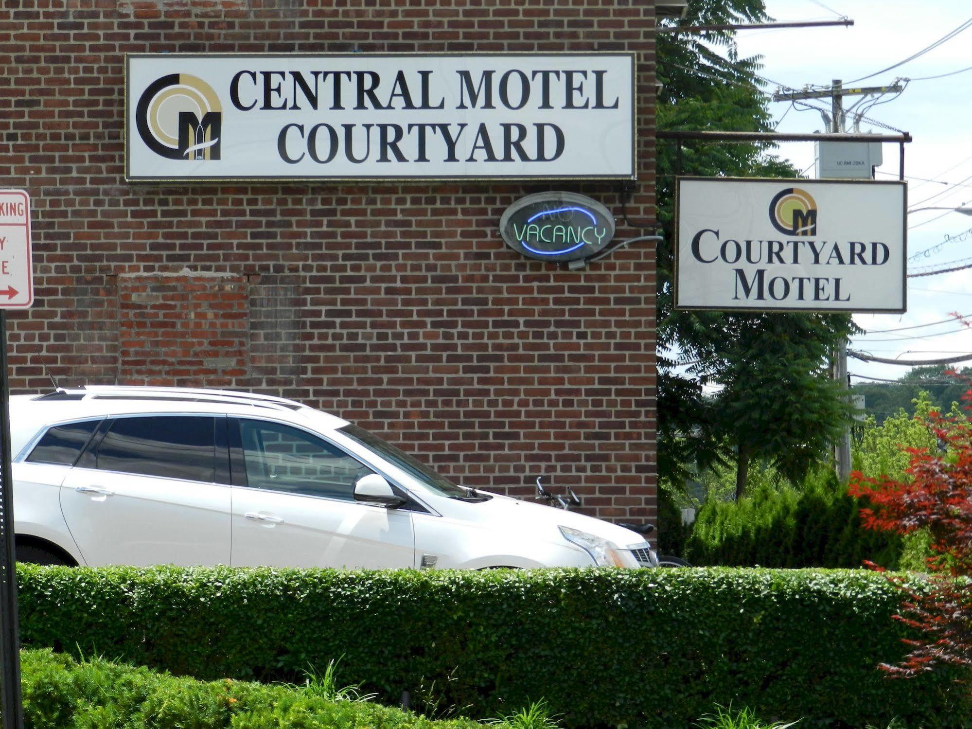 Central Motel Courtyard White Plains Exterior foto